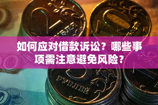 北京如何应对借款诉讼？哪些事项需注意避免风险？