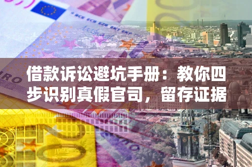 北京借款诉讼避坑手册：教你四步识别真假官司，留存证据不踩雷