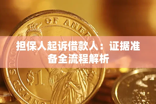 北京担保人起诉借款人：证据准备全流程解析