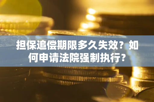 北京担保追偿期限多久失效？如何申请法院强制执行？