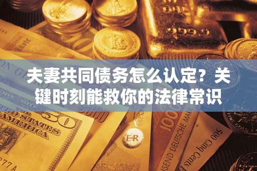 北京夫妻共同债务怎么认定？关键时刻能救你的法律常识