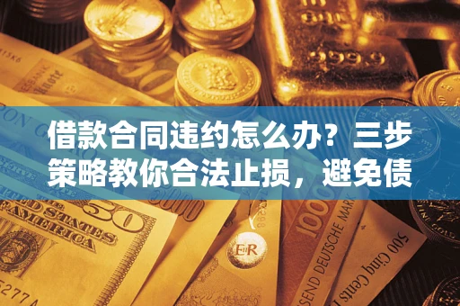 北京借款合同违约怎么办？三步策略教你合法止损，避免债务危机升级